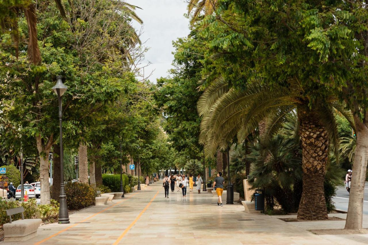 In The Historic Center Of Malaga, Very Close To The Beach And The Ave Train Station, With Private Parking Kültér fotó